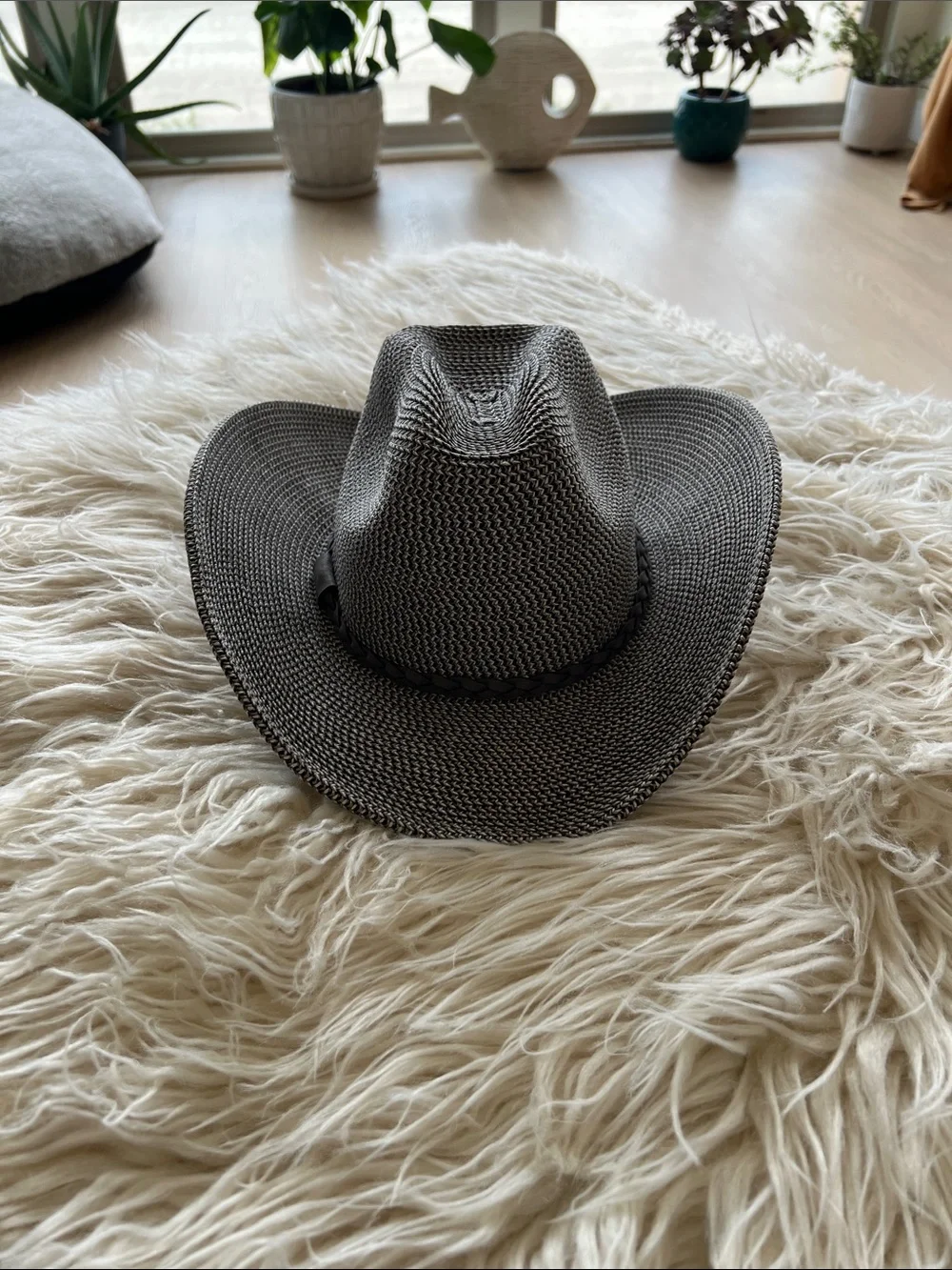 Women’s Grey Cowboy Hat